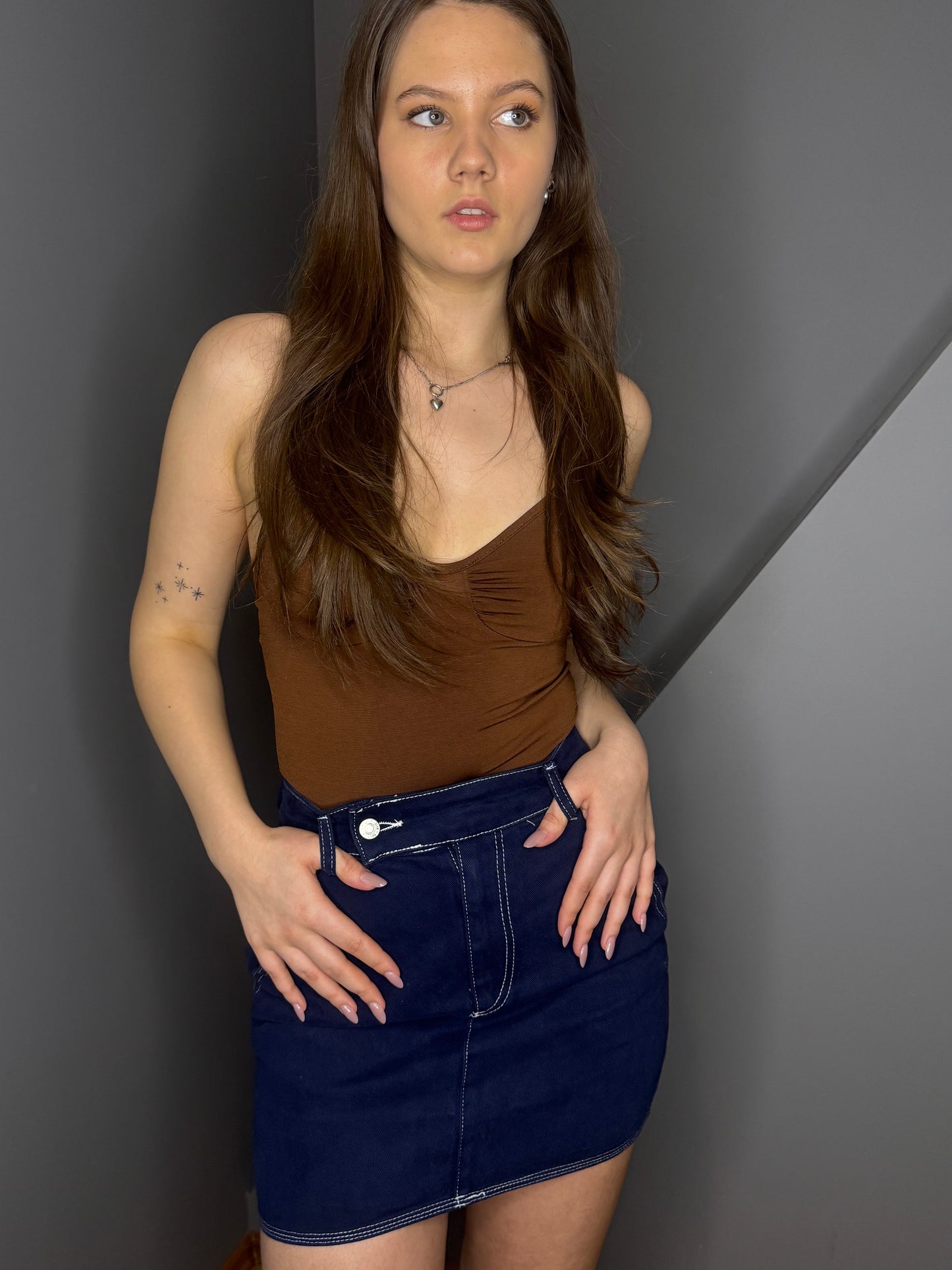 Sofie svārki tumši zili