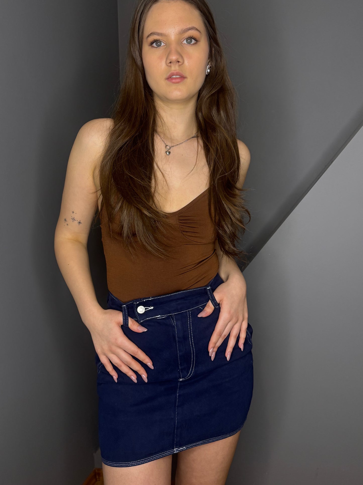 Sofie svārki tumši zili