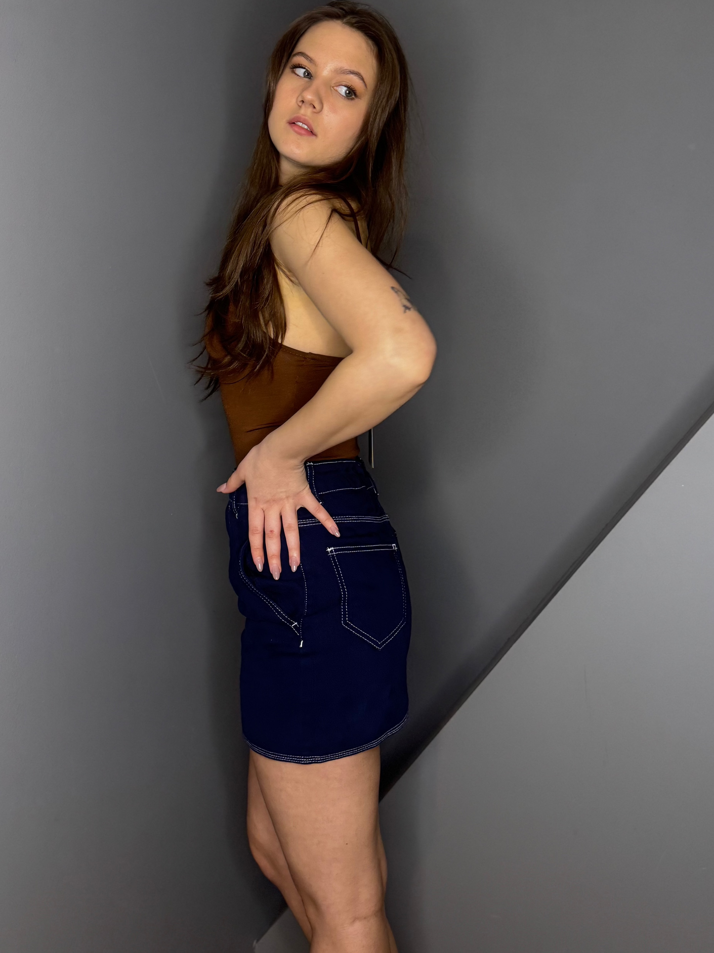 Sofie svārki tumši zili