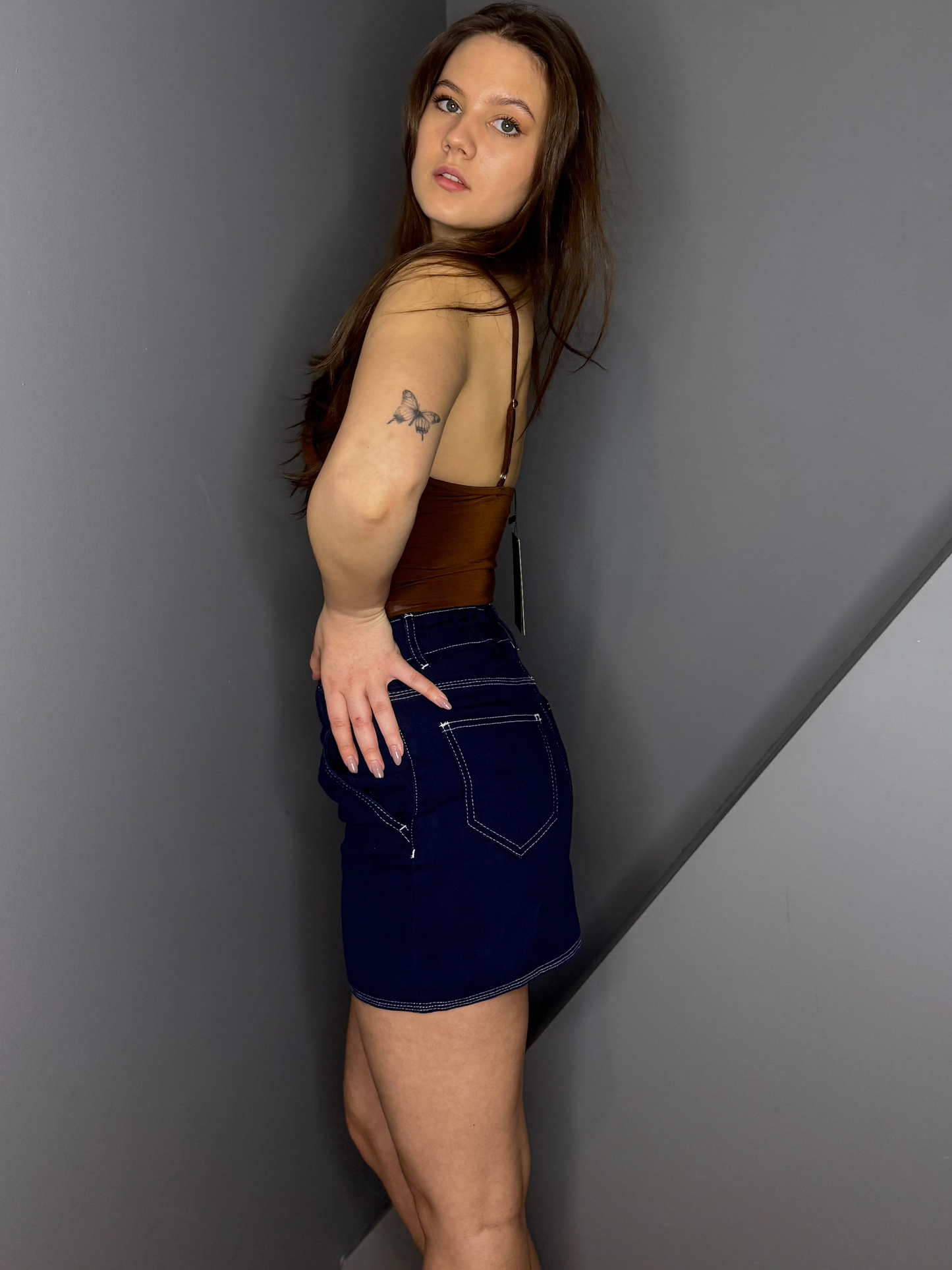 Sofie svārki tumši zili