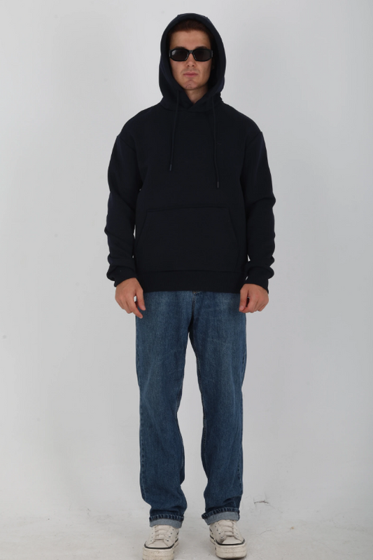 Džemperis ar kapuci-ZAĻŠ, MELNS