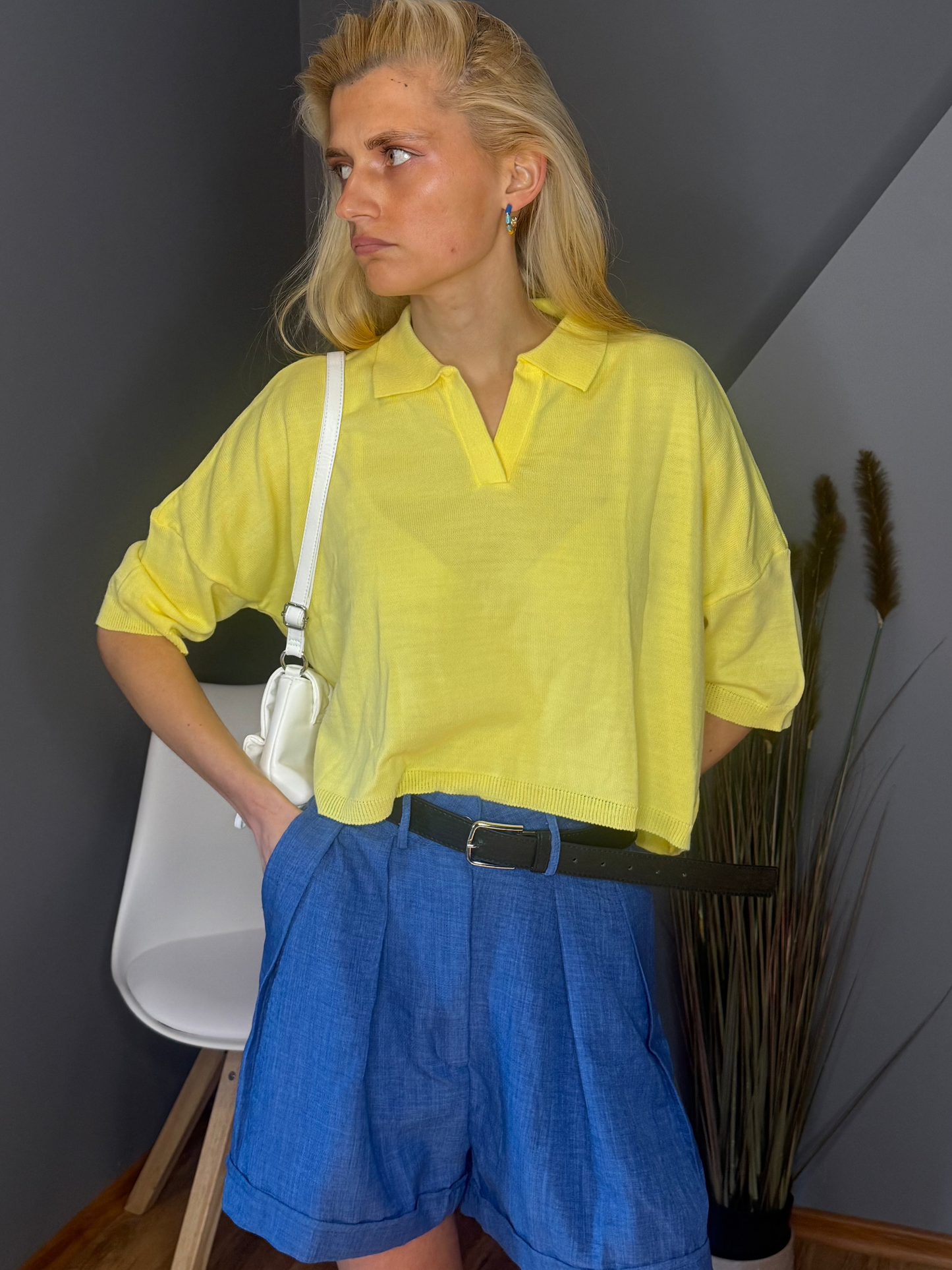 Jūlija džinsi, zili