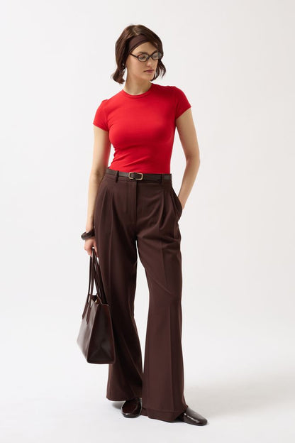 Likras T-krekls - sarkans