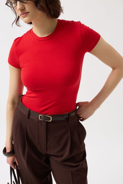 Likras T-krekls - sarkans