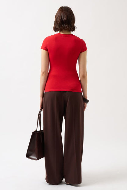 Likras T-krekls - sarkans