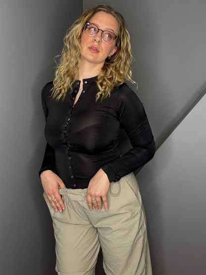 Anna blūze, melna